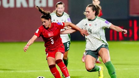 A Ulusal Bayan Futbol Ekibi, İrlanda’yı 2 golle mağlup etti